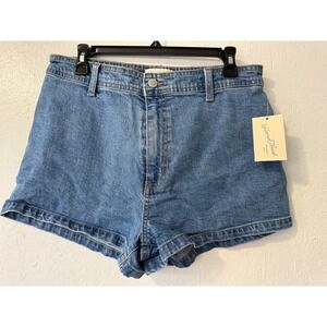 Universal Thread Sailor‎ Denim Shorts 10 High Rise Fly Button Zipper Medium Wash